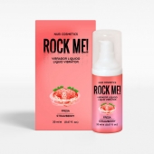 Жидкий вибратор Nuei Rock Me! с ароматом клубники - 20 мл. - Nuei cosmetics - купить с доставкой в Улан-Удэ