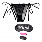 Эротический набор 28X Power Panty Remote Control Bullet Kit - XR Brands - купить с доставкой в Улан-Удэ