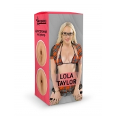 Двусторонний мастурбатор Lola Taylor - 22 см. - ФлешНаш - в Улан-Удэ купить с доставкой