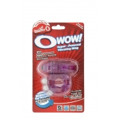 Фиолетовое эрекционное виброкольцо OWOW PURPLE - Screaming O - в Улан-Удэ купить с доставкой
