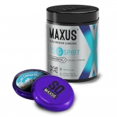 Гладкие презервативы Maxus G spot с двойной спиралью - 15 шт. - Maxus - купить с доставкой в Улан-Удэ