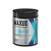 Гладкие презервативы Maxus G spot с двойной спиралью - 15 шт. - Maxus - купить с доставкой в Улан-Удэ