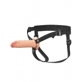 Полый страпон на ремнях 6’’ Hollow Silicone Strap-on - Pipedream - купить с доставкой в Улан-Удэ
