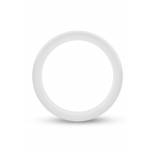 Белое люминесцентное эрекционное кольцо Silicone Glo Cock Ring - Blush Novelties - в Улан-Удэ купить с доставкой