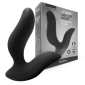 Черный вибромассажер простаты 3,5’’ Curve P-spot Massager - 12 см. - Erokay - в Улан-Удэ купить с доставкой