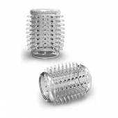 Прозрачная насадка с шипами STAY HARD COCK SLEEVE 01 CLEAR - Blush Novelties - в Улан-Удэ купить с доставкой