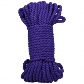 Фиолетовая верёвка для связывания и фиксации Bind Tie - 15,24 м. - Doc Johnson - купить с доставкой в Улан-Удэ