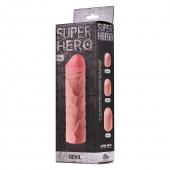 Фаллоудлинитель SUPER HERO Dewil - 17,5 см. - Lola Games - в Улан-Удэ купить с доставкой