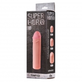 Фаллоудлинитель SUPER HERO Tempter - 16 см. - Lola Games - в Улан-Удэ купить с доставкой