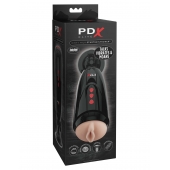 Мастурбатор-вагина с вибрацией Dirty Talk Starter Stroker - Pipedream - в Улан-Удэ купить с доставкой