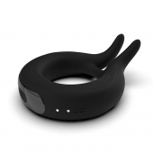Черное эрекционное кольцо Marry Me Rechargeable Vibrating Cockring - Adrien Lastic - в Улан-Удэ купить с доставкой