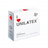Ультратонкие презервативы Unilatex Ultra Thin - 3 шт. - Unilatex - купить с доставкой в Улан-Удэ