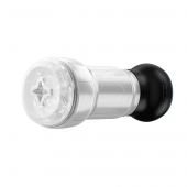 Набор PowerBlow   Feel Pocket Stroker Crystal: мастурбатор и интерактивная насадка - Kiiroo - в Улан-Удэ купить с доставкой