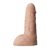 Телесный фаллоудлинитель с мошонкой Cock Next - 19 см. - LOVETOY (А-Полимер) - в Улан-Удэ купить с доставкой