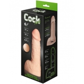 Телесный фаллоудлинитель с мошонкой Cock Next - 17 см. - LOVETOY (А-Полимер) - в Улан-Удэ купить с доставкой