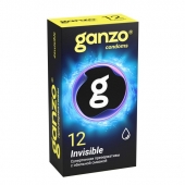 Супертонкие презервативы Ganzo Invisible - 12 шт. - Ganzo - купить с доставкой в Улан-Удэ