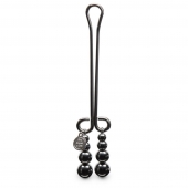 Зажим для клитора с бусинами Just Sensation Beaded Clitoral Clamp - Fifty Shades of Grey - купить с доставкой в Улан-Удэ