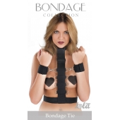 Фиксатор рук к груди увеличенного размера Bondage Collection Bondage Tie Plus Size - Lola Games - купить с доставкой в Улан-Удэ