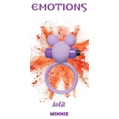 Сиреневое эрекционное виброколечко Emotions Minnie - Lola Games - в Улан-Удэ купить с доставкой