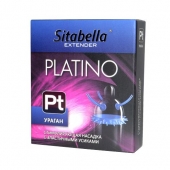 Стимулирующая насадка с усиками и шипиками Platino  Ураган - Sitabella - купить с доставкой в Улан-Удэ