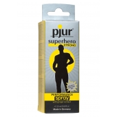 Спрей-пролонгатор длительного действия pjur SUPERHERO Strong Spray - 20 мл. - Pjur - купить с доставкой в Улан-Удэ