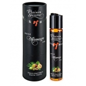 Массажное масло с ароматом экзотических фруктов Huile de Massage Gourmande Fruits Exotiques - 59 мл. - Plaisir Secret - купить с доставкой в Улан-Удэ