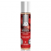 Смазка с ароматом клубники JO Flavored Strawberry Kiss - 30 мл. - System JO - купить с доставкой в Улан-Удэ