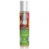 Смазка с ароматом тропических фруктов JO Flavored Tropical Passion - 30 мл. - System JO - купить с доставкой в Улан-Удэ