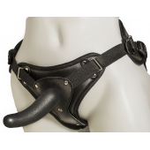 Женский страпон с вагинальной пробкой Woman Strap - 12 см. - LOVETOY (А-Полимер) - купить с доставкой в Улан-Удэ