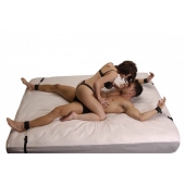 Бондаж для фиксации на кровати Frisky Bedroom Restraint Kit - XR Brands - купить с доставкой в Улан-Удэ