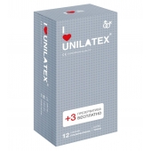 Презервативы с точками Unilatex Dotted - 12 шт. + 3 шт. в подарок - Unilatex - купить с доставкой в Улан-Удэ
