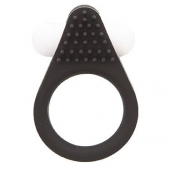 Чёрное эрекционное кольцо LIT-UP SILICONE STIMU RING 1 BLACK - Dream Toys - в Улан-Удэ купить с доставкой