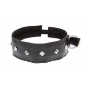 Полиуретановый ошейник с пуклями Collar with Studs - Blush Novelties - купить с доставкой в Улан-Удэ