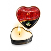 Массажная свеча с ароматом экзотических фруктов Bougie Massage Candle - 35 мл. - Plaisir Secret - купить с доставкой в Улан-Удэ