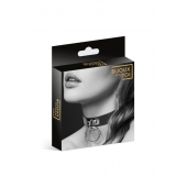 Узенький ошейник из полиуретана с кольцом - Bijoux Pour Toi - купить с доставкой в Улан-Удэ