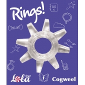 Прозрачное эрекционное кольцо Rings Cogweel - Lola Games - в Улан-Удэ купить с доставкой
