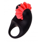 Чёрно-красное эрекционное виброкольцо Erotist - Erotist Adult Toys - в Улан-Удэ купить с доставкой