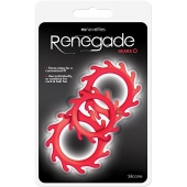 Набор из 3 красных эрекционных колец Renegade Gears - NS Novelties - в Улан-Удэ купить с доставкой
