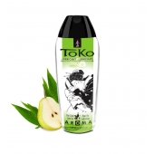 Интимный гель TOKO Pear   Exotic Green Tea с ароматом груши и зеленого чая - 165 мл. - Shunga - купить с доставкой в Улан-Удэ