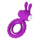 Фиолетовое эрекционное кольцо на пенис JOS  GOOD BUNNY - JOS - в Улан-Удэ купить с доставкой