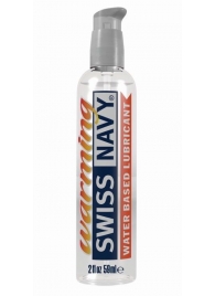 Разогревающий лубрикант на водной основе Swiss Navy Warming Lube - 59 мл. - Swiss navy - купить с доставкой в Улан-Удэ