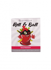 Стимулирующий презерватив-насадка Roll   Ball Raspberry - Sitabella - купить с доставкой в Улан-Удэ