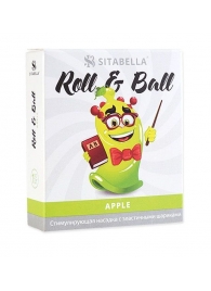 Стимулирующий презерватив-насадка Roll   Ball Apple - Sitabella - купить с доставкой в Улан-Удэ