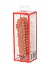 Телесная насадка на фаллос с бугорками KOKOS Extreme Sleeve 10 - 15,8 см. - KOKOS - в Улан-Удэ купить с доставкой