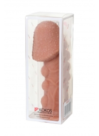 Насадка на фаллос с пузыриками, венками и ребристостью KOKOS Extreme Sleeve 09 - 12,7 см. - KOKOS - в Улан-Удэ купить с доставкой