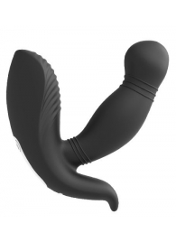 Черный вибромассажер простаты PROSTATE HERO - Dream Toys - в Улан-Удэ купить с доставкой