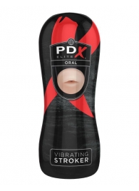 Мастурбатор-ротик Vibrating Oral Stroker - Pipedream - в Улан-Удэ купить с доставкой