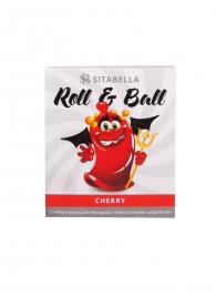 Стимулирующий презерватив-насадка Roll   Ball Cherry - Sitabella - купить с доставкой в Улан-Удэ