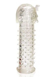 Закрытая прозрачная насадка на пенис Crystal Sleeve Faraon - 13,5 см. - Erowoman-Eroman - в Улан-Удэ купить с доставкой