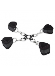 Комплект для сковывания из 5 предметов - Lux Fetish - купить с доставкой в Улан-Удэ